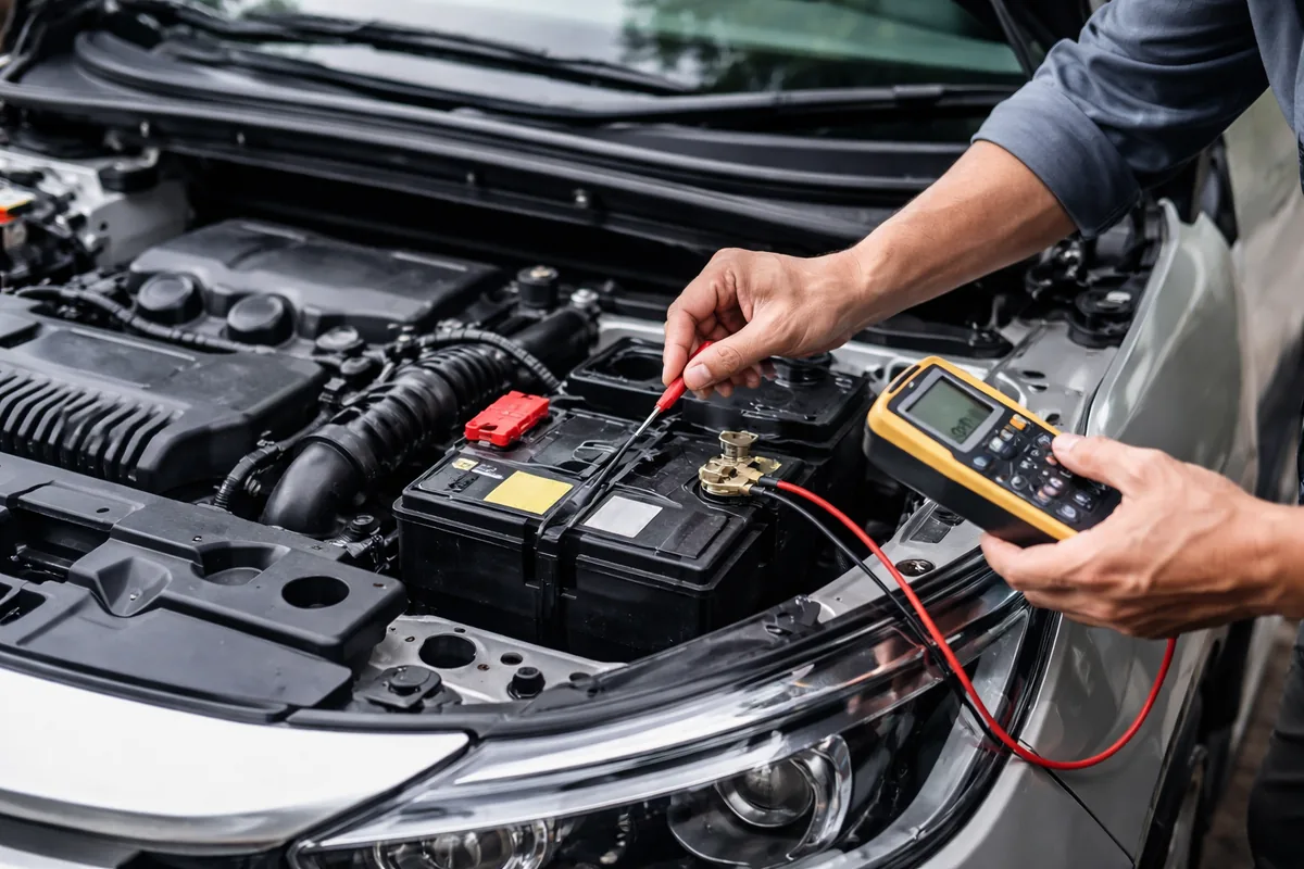 Comment vérifier l'état d'une batterie automobile avant un achat